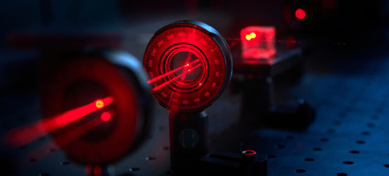 laser light beams