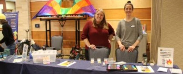 SMRC staff facilitate SMART FIRES activities at MSU Family Science Day