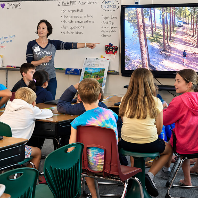 Think Like a Fire Scientist Program Engages Bozeman Fifth Graders